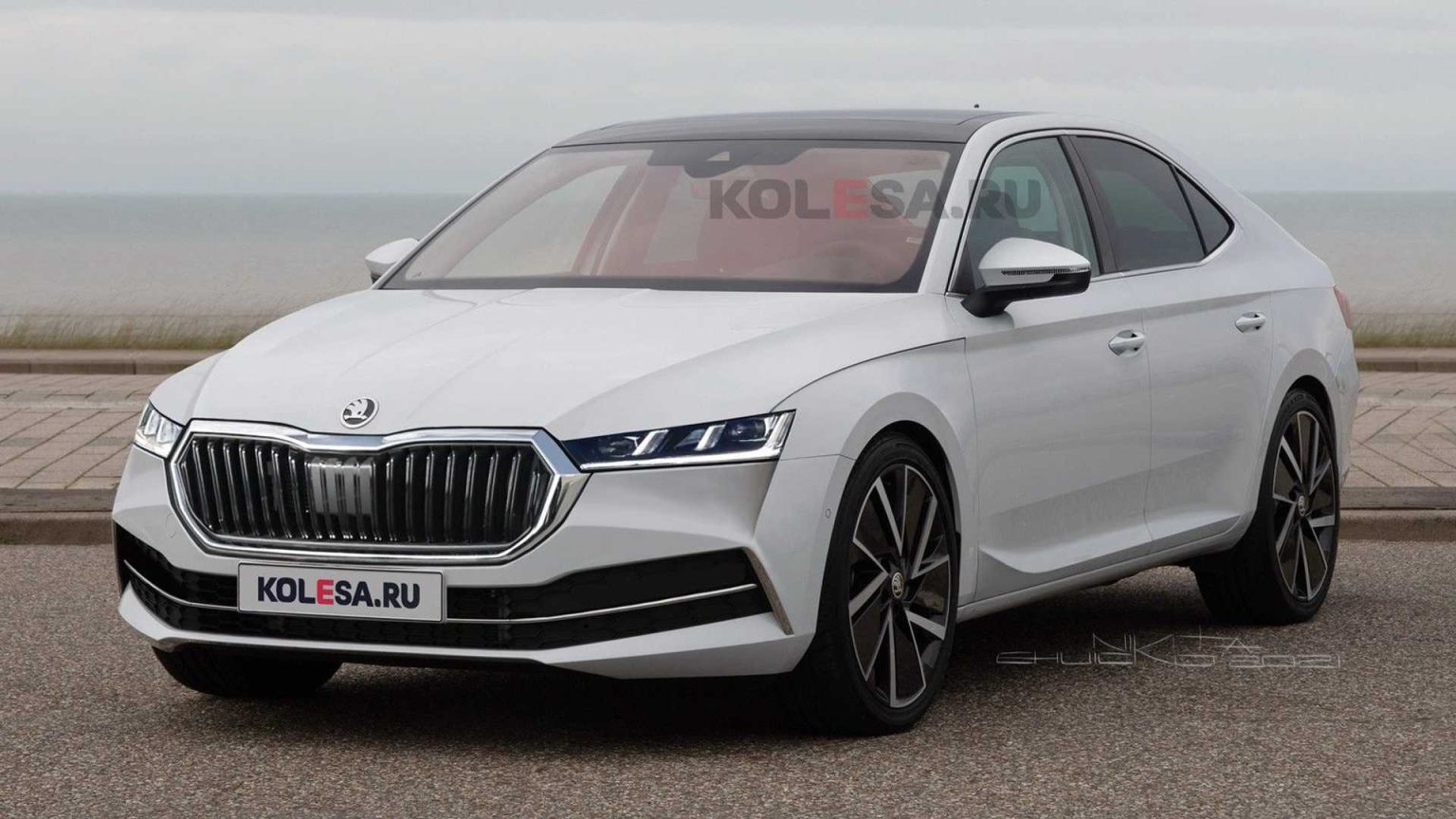 Ny 2023 Skoda Superb teaser ude